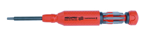 Megapro Tamperproof 2 Screwdriver for Tri Wing Security Torx Plus Torq Set Bits - Picture 3 of 4