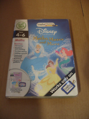 LeapFrog LeapPad Buchkassette Disney Prinzessin Mathe Labyrinthe & mehr