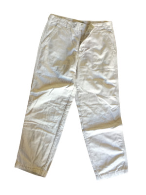 Uniform Hose Men Beige Hose Baumwolle Vintage Cargo Größe 52