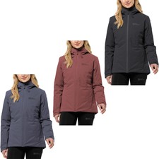 Jack Wolfskin Womens Wisper Waterproof Insulated Jacket Coat