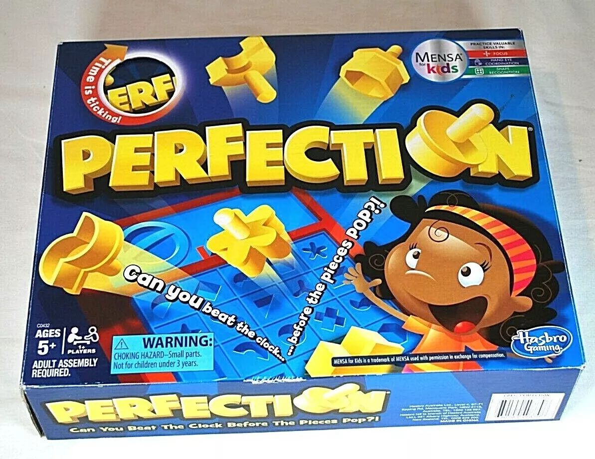  Hasbro Gaming Perfection Game for Preschoolers and