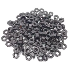 1000pcs M3 Metric Thread Insert Screw Fastener Carbon Steel Hex Nut
