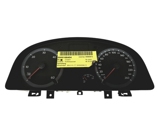 Tacho Kombiinstrument VW Caddy 2K0920841C 110080237019 31102