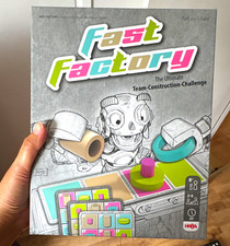 HABA Fast Factory Strategy Board Game Team Game 2 Players Age 8+ 2020