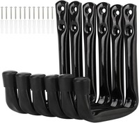 J-Haken Wandhalterung 6 StüCk Robust Stahl 12Cm X 10Cm FüR AufhäNgung