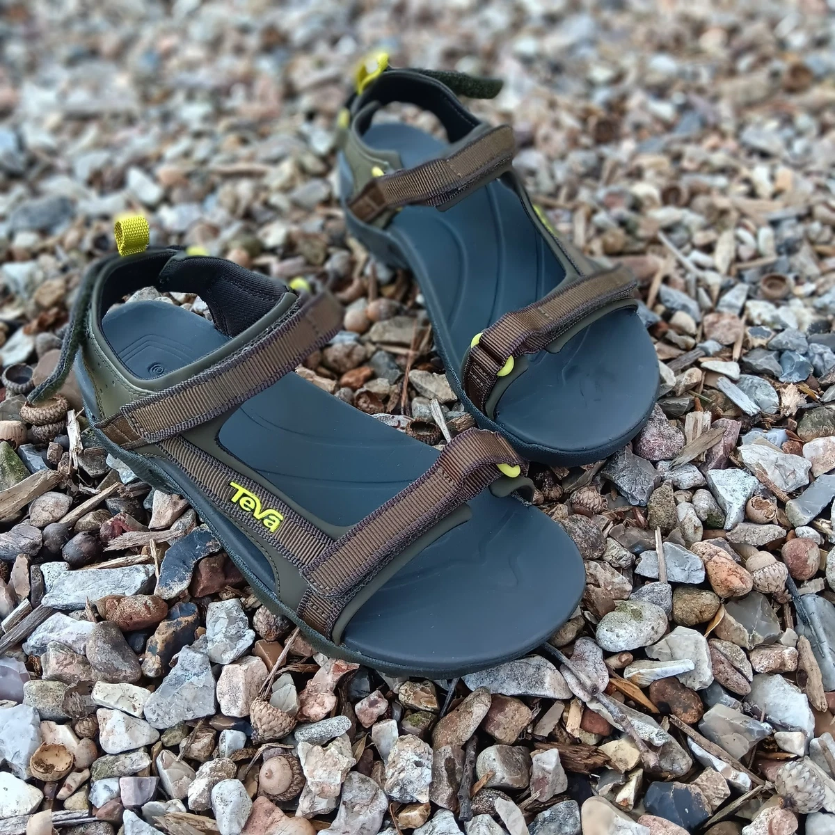 Teva Mens Outdoor Hook&loop Sandals shoes sz 11 Teva Sandals Mens 11 Hiking Water Athletic Sports Over The  main image 3