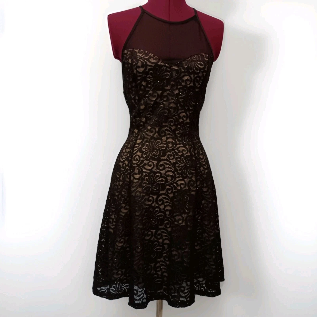Lace Juniors Dresses Fit & Flare for sale | eBay