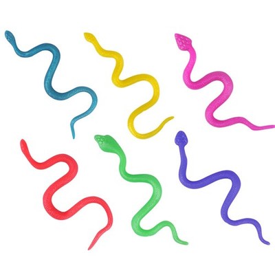 20 cm dehnbare Gummi Schlange Geburtstag Party Beute Beutel Füllung Kinder Spielzeug