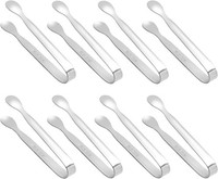 Mini-Eiszange, Zuckerzange, Edelstahl, Kleine Servierzange, Vorspeisen, FüR
