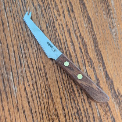 Boska Dutch Traditional Cheese Knife Oak Handle Holland 6'' charcuterie appetizer