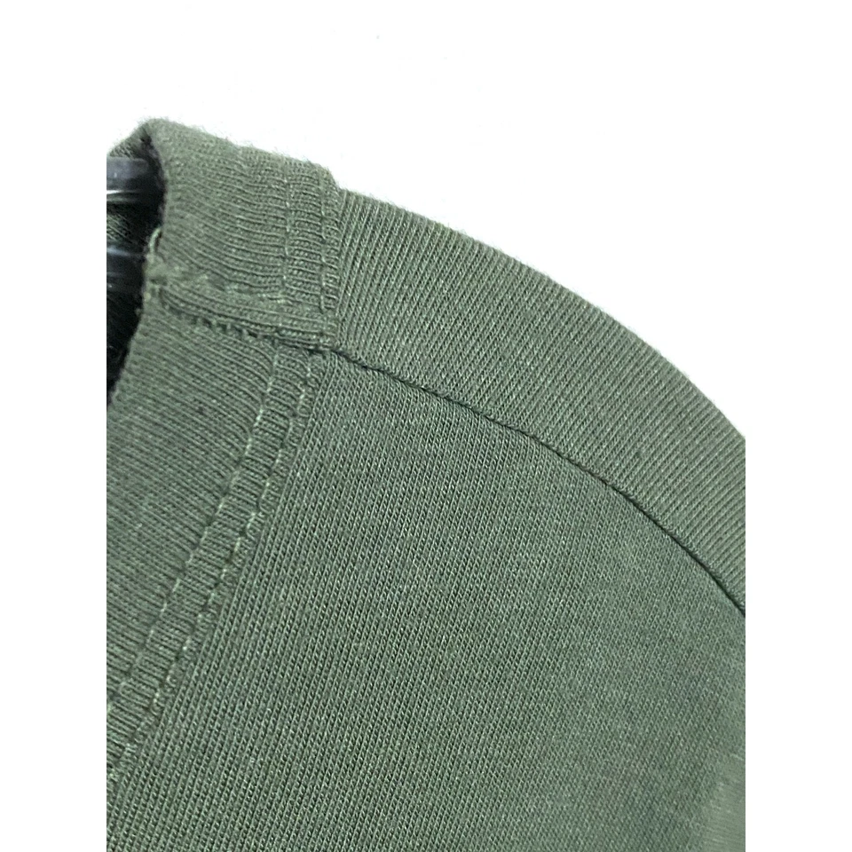 Camisa Top SO Sonoma Verde Manga Larga Plus 2X Elastizada Informal Confort Boho Fluida Foto 3 de 4