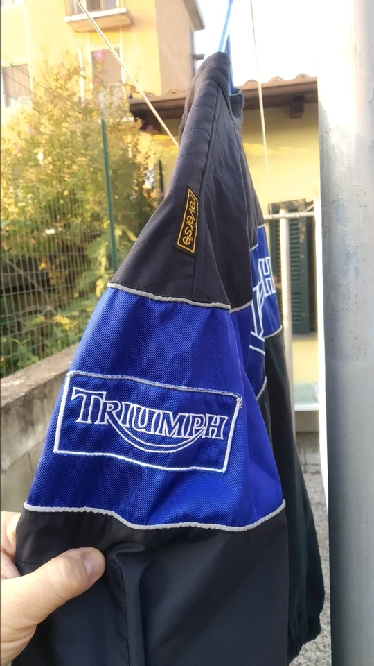 Giubbotto Triumph motorcycle Numerotre Milano Carlo Talamo, Taglia L - Imagen 3 de 4