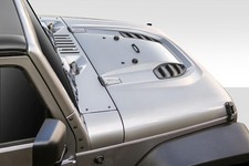 For 2007-2018 Wrangler Duraflex Power Dome Hood - 1 Piece