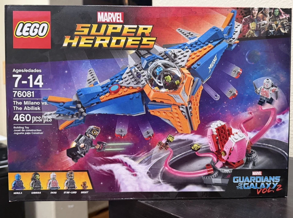 LEGO 76081 Marvel Guardians of the Galaxy Vol 2 Milano vs The Abilisk Sealed Set - Image 2 of 2