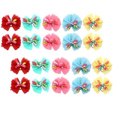 20 Pcs Dog Hairband Animal Accessories Party Hairbands Pet Headdress