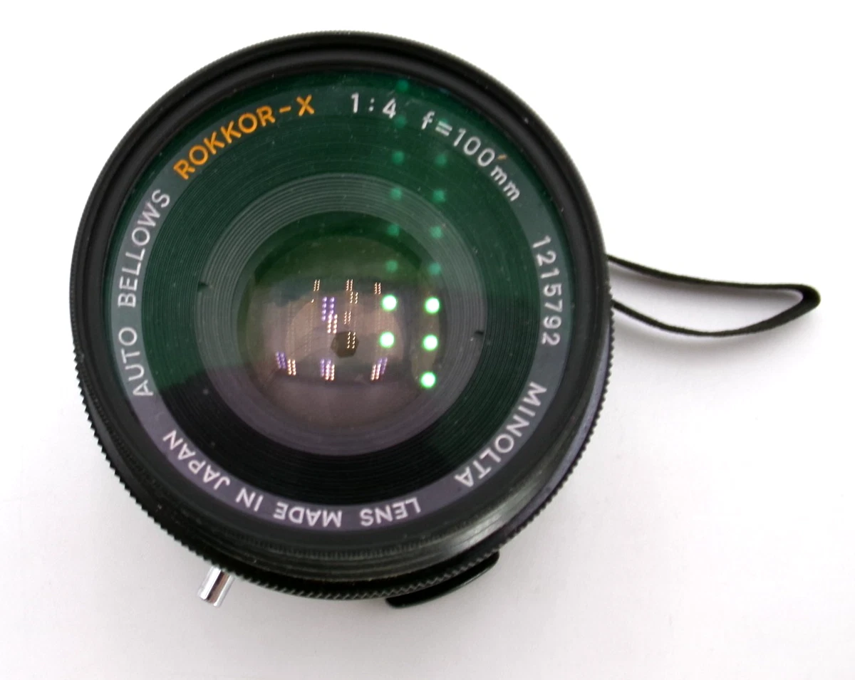 Minolta MD Macro/Close Up Camera Lenses 100mm Focal for sale | eBay