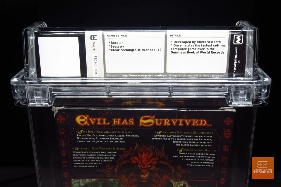 WATA 8.5 A+ - Diablo II 2 SMALL BOX PC 2000 NEW! - Image 4 of 4