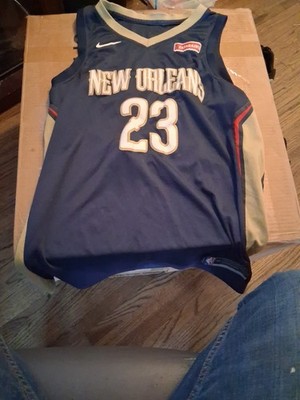 Nike Dri-Fit Anthony Davis NEW ORLEANS PELICANS Mens NBA Team Swingman JERSEY 56