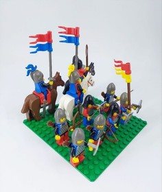 LEGO Minifigure Castle Black Dragon 6085 Knight Lot Set Bulk Sale