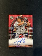 2022 Topps Tribute League Inauguration Gavin Sheets Rookie (RC) Red Auto 9/10