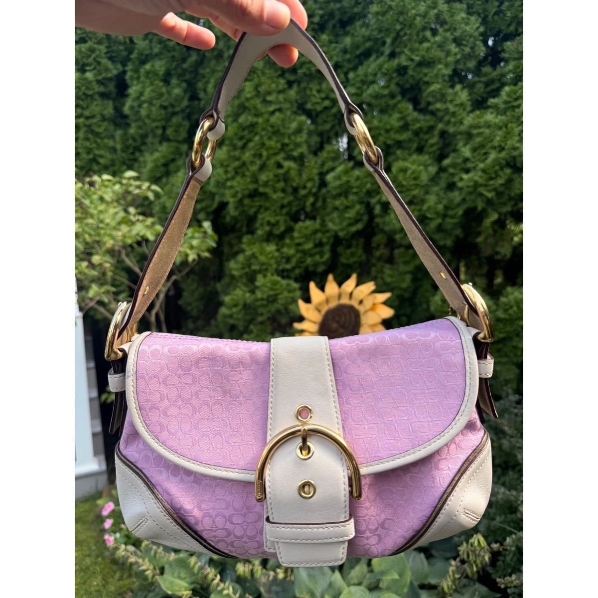 Coach Buckle Canvas Exterior Bags & Handbags for Women for sale | eBay