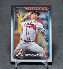AJ Smith-Shawver Rookie RC 2024 Topps Japan Edition Baseball Card #133 Braves