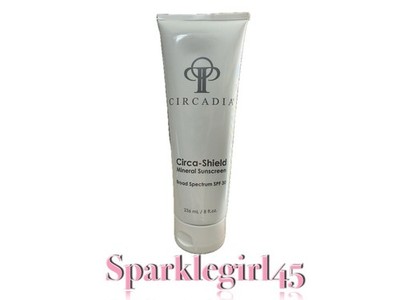 Circadia Circa-Shield Mineral Sunscreen SPF 30 8oz/236mL. NEW! FRESH! EXP 07/27!