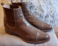 ❤️ Eleganz in Lack – UNÜTZER Chelsea-Boots für stilvolle Auftritte in 39,5 💥