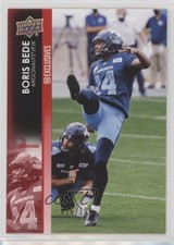 2022 Upper Deck CFL Exclusives 16/100 Boris Bede #55 1o9l