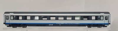 Ls Models 47358 Sonderbemalung Ab Cisalpino Bigrigio Mit Bandeau Blau, 2 Klasse