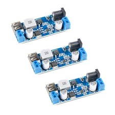 3Pcs XY-3606 DC-DC Step-Down Power Module 9V 12V 24V to 5V 5A Buck Converter