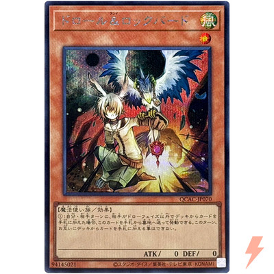 遊戯王 QCAC-JP070 ドロール＆ロックバード (日本語版 シークレットレア) QUARTER CENTURY ART COLLECTION s-l400.jpg