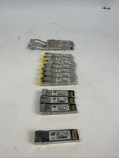 Lot of 13 Cisco Transceiver Modules Mixed Models  READ DESCRIPTION 