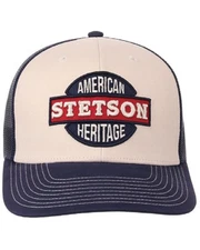 Stetson American Heritage Adjustable Snapback Trucker Cap Hat