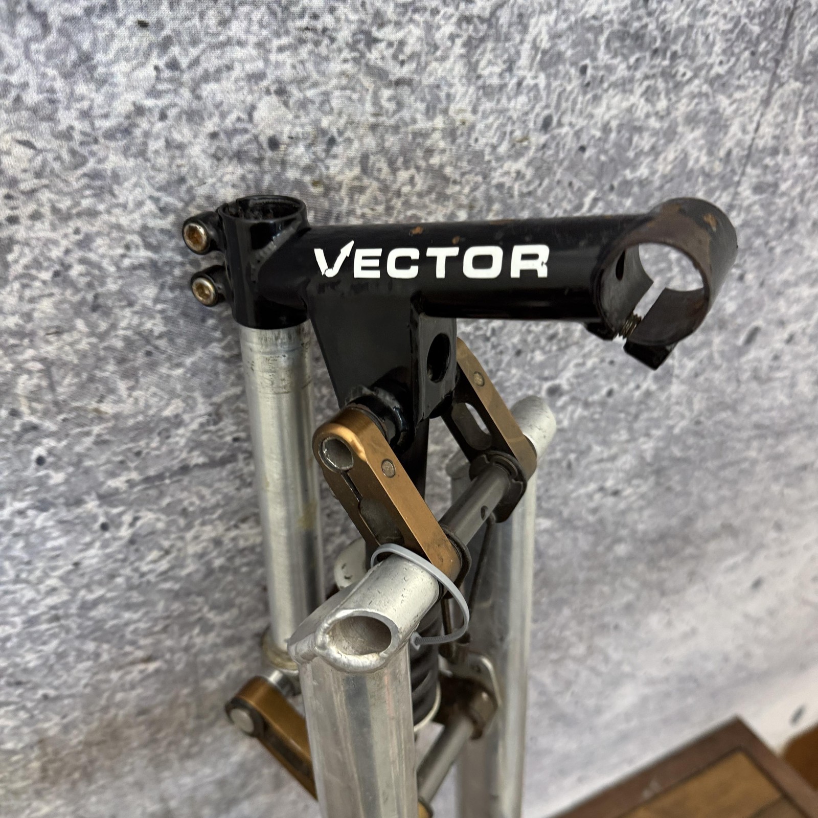 Vintage Girvin Vector Suspension Fork 1 In Threadless 26 Canti Brake 90s MTB USA