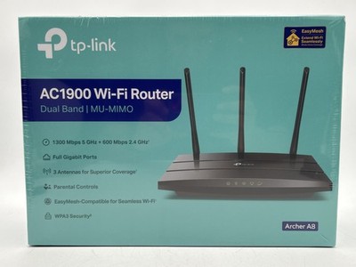 TP-Link Archer A8 AC1900 Dual Band Smart WiFi Router