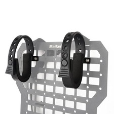 MAIKER 2pcs Gun Rack Mount for Tactical Rigid Molle Insert Panels Black