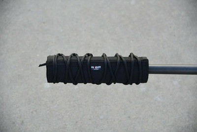 High Temp 9'' Suppressor Cover - Black for Silencerco, Dead Air, CGS