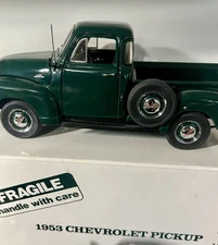Danbury Mint Diecast 1/24 Scale 1953 Chevrolet Pickup In Original Box