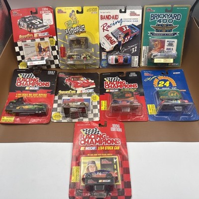 Vintage NASCAR Racing Champions Diecast Lot 10 Sealed 1994-1997 1:64 1:144
