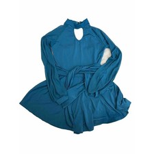 Weissman 12522 Blue Romper Dance Costume LC