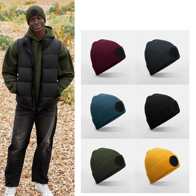 Beechfield Circular Fashion Patch Beanie