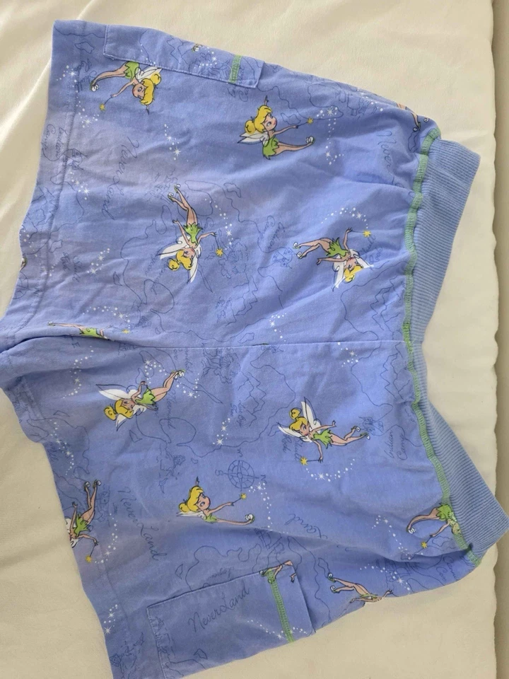Винтажные пижамные шорты Disney Store Tinkerbell - Изображение 2 из 4