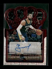 2021-22 Panini Crown Royale #CA-JVC Jonas Valanciunas Crown Asia Red #/31 Auto