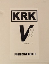 KRK V8 S4 Coppia GRIGLIE PROTETTIVE Serie 4