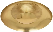 Michael Berman Brut 17 3/4" Wide Modern Brass LED Ceiling Light