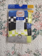 Wonder Nation 5 Pack Boxer Briefs L 10-12 