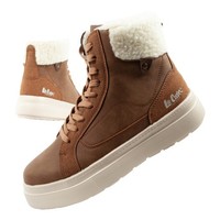 Lee Cooper Damen Winterstiefel Winterschuhe Schneeschuhe GefüTtert Braun