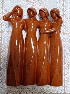  Sisters By My Side Celebrates Friendships Four Sisters Sculpture. Perfect  Gift