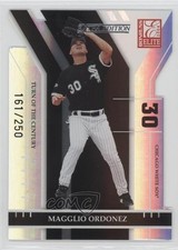 2004 Donruss Elite Extra Edition Turn of the Century 161/250 Magglio Ordonez 0f8